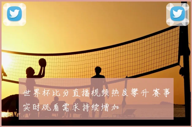 世界杯比分直播视频热度攀升 赛事实时观看需求持续增加