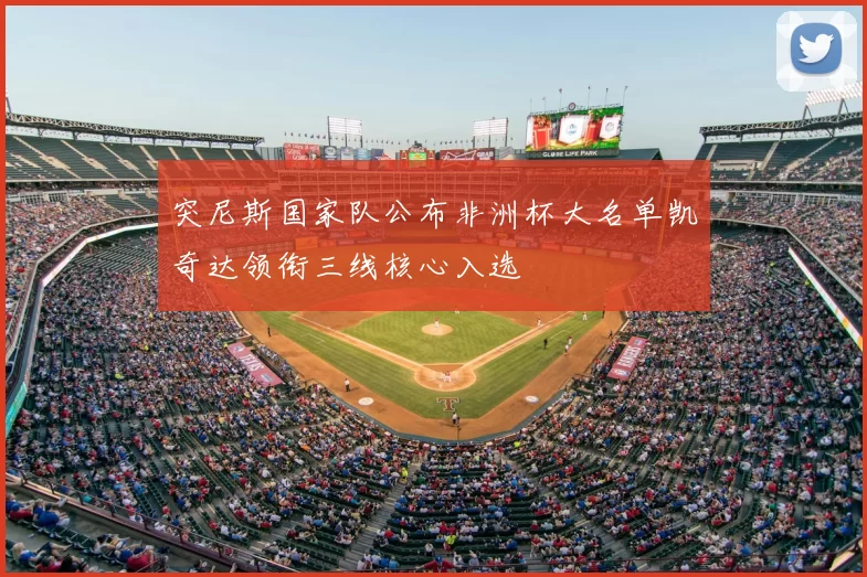 突尼斯国家队公布非洲杯大名单凯奇达领衔三线核心入选